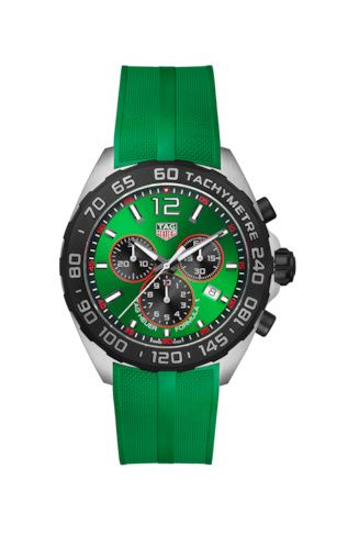 TAG Heuer Formula 1 Quartz Chronograph Stainless Steel / Green